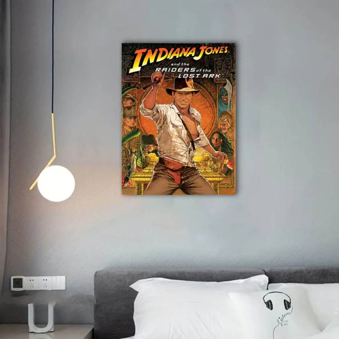 Indiana Jones Canvas Poster (50x70cm) - 1 Piece - ملصق - Store 974 | ستور ٩٧٤