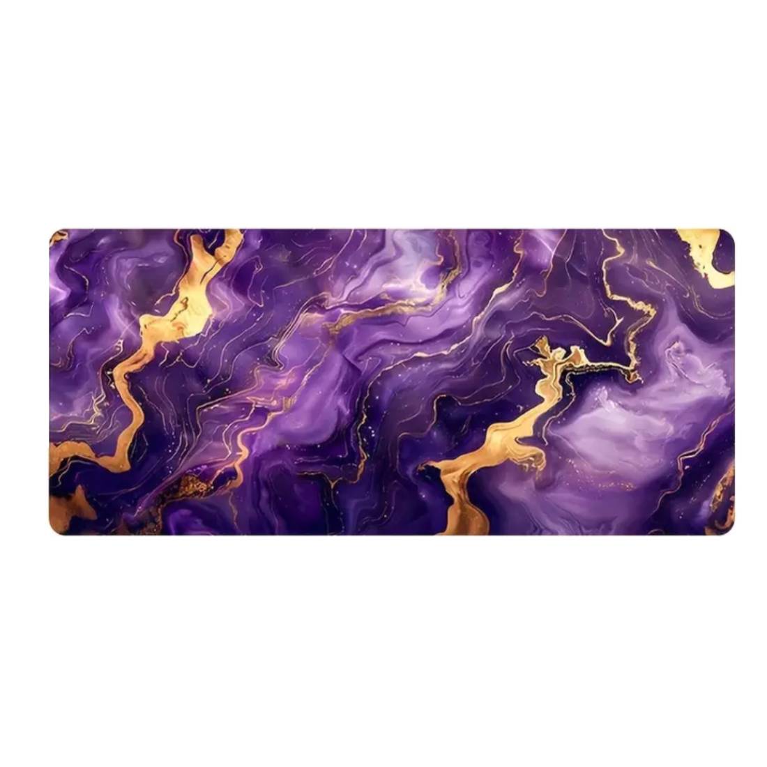 Marble Pattern Gaming Mouse Pad - Purple - حصيرة الفأرة - Store 974 | ستور ٩٧٤