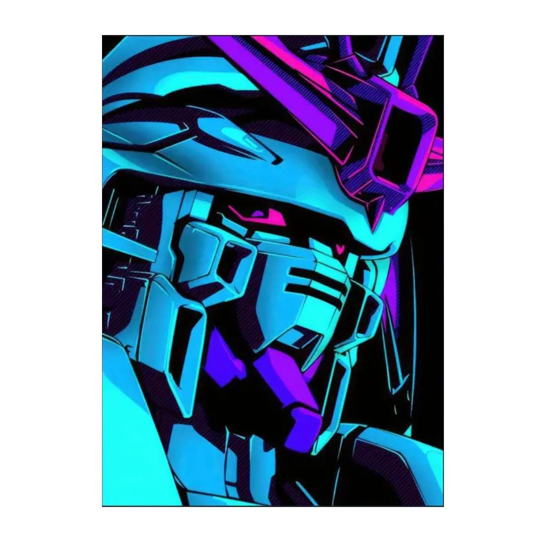 Gundam Canvas Poster (50x70cm) - 1 Piece - ملصق Gundam Canvas Poster (50x70cm) - 1 Piece - ملصق