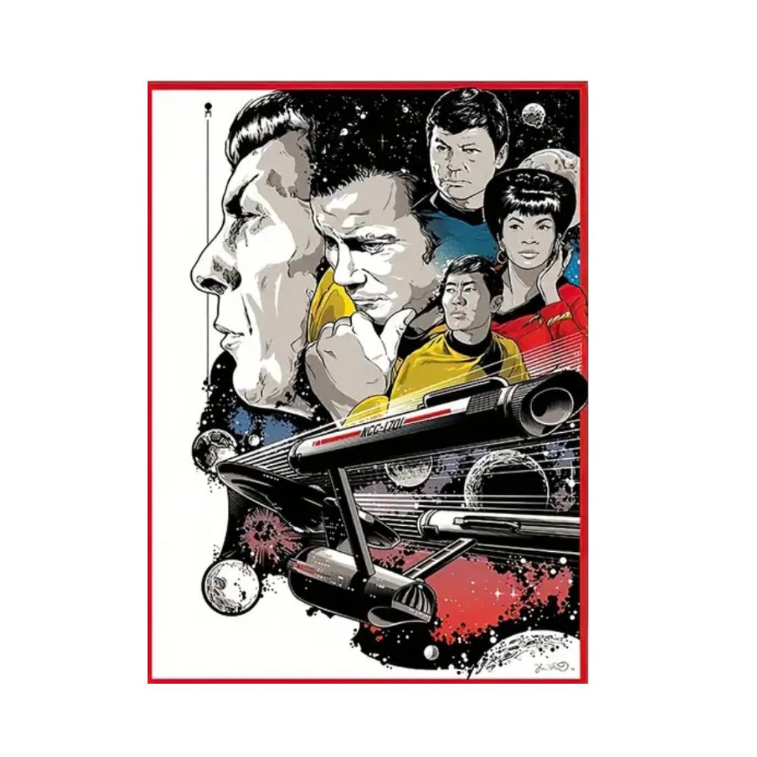 Star Trek Canvas Poster (40x60cm) - 1 Piece - ملصق - Store 974 | ستور ٩٧٤