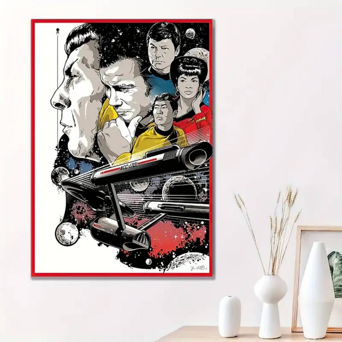 Star Trek Canvas Poster (40x60cm) - 1 Piece - ملصق - Store 974 | ستور ٩٧٤