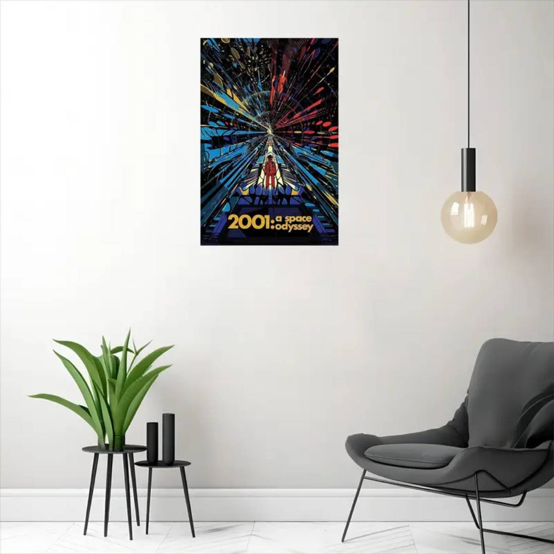 A Space Odyssey Canvas Poster (30x45cm) - 1 Piece - ملصق - Store 974 | ستور ٩٧٤