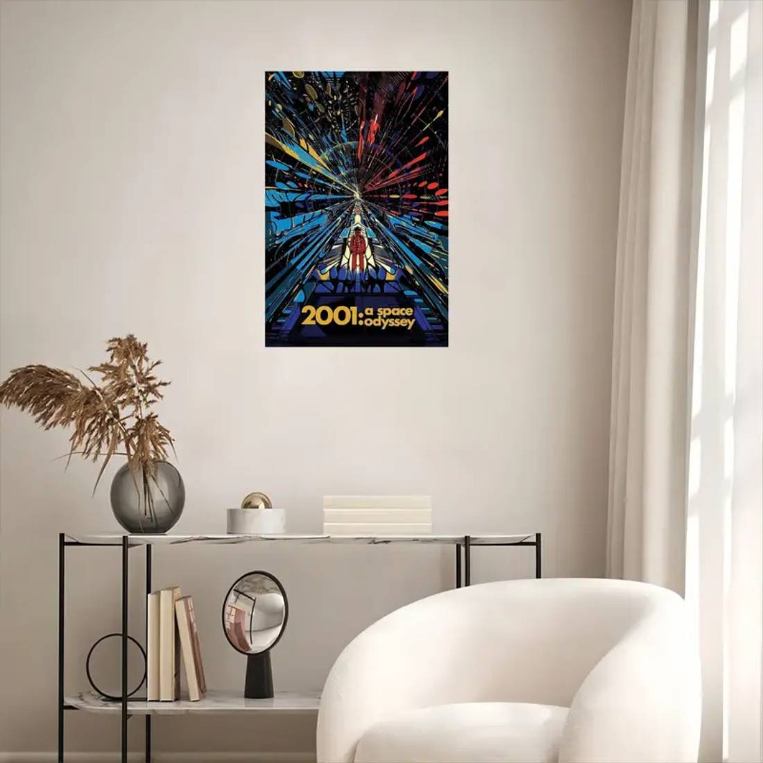 A Space Odyssey Canvas Poster (30x45cm) - 1 Piece - ملصق - Store 974 | ستور ٩٧٤