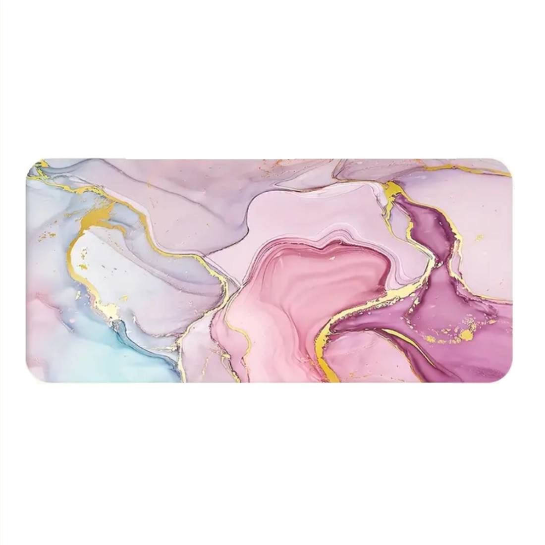 Marble Pattern Gaming Mouse Pad - Mixed Color - حصيرة الفأرة - Store 974 | ستور ٩٧٤