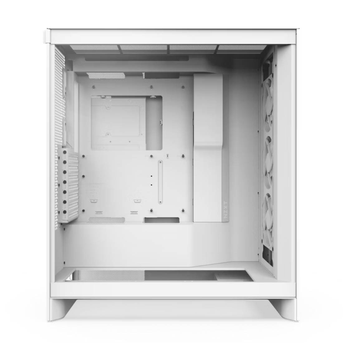 NZXT H7 Flow RGB ATX Mid Tower Case - White - صندوق - Store974 Electronics WLL | ستور٩٧٤ للالكترونيات ذ.م.م