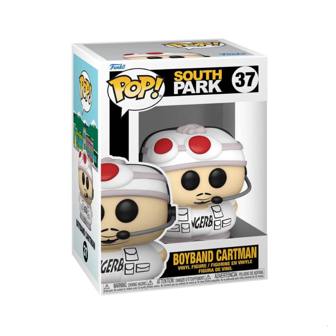 (Pre - Owned) Funko Pop! TV : South Park - Boyband Cartman #37 - مجسم مستعمل - Store 974 | ستور ٩٧٤