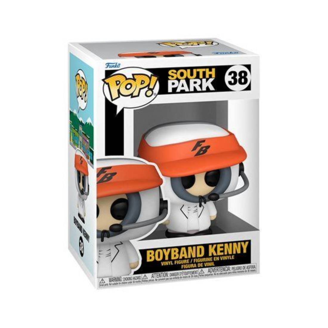 (Pre - Owned) Funko Pop! TV : South Park - Boyband Kenny #38 - مجسم مستعمل - Store 974 | ستور ٩٧٤