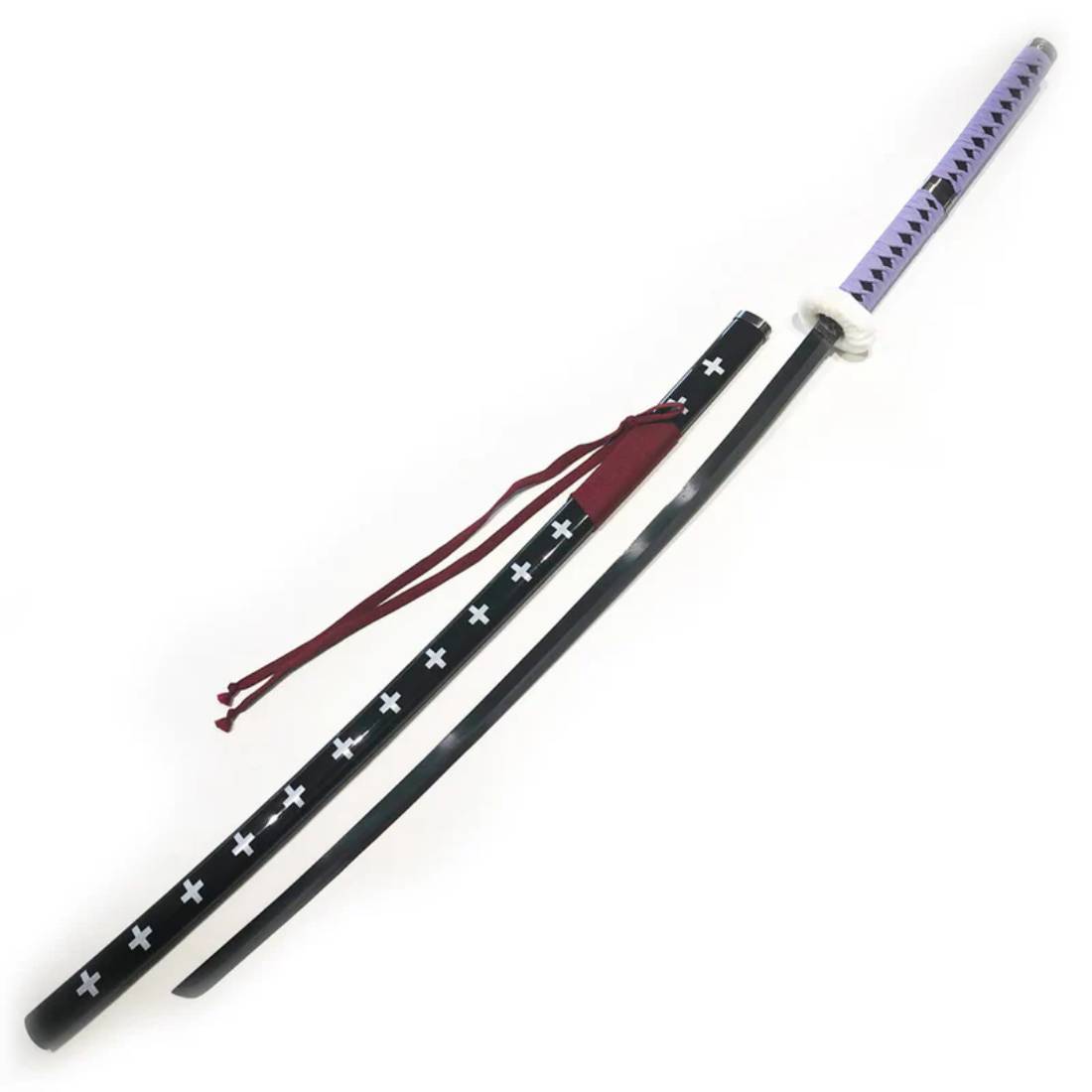 Trafalgar D Law Katana Sword - Black/Purple - اكسسوارات - Store 974 | ستور ٩٧٤