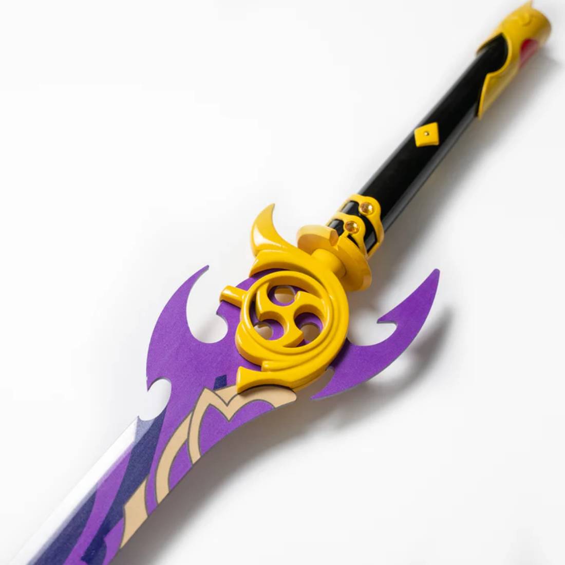 Genshin Impact Kamisato Ayaka Mistsplitter Reforged Katana Sword - Black/Purple - اكسسوارات - Store 974 | ستور ٩٧٤