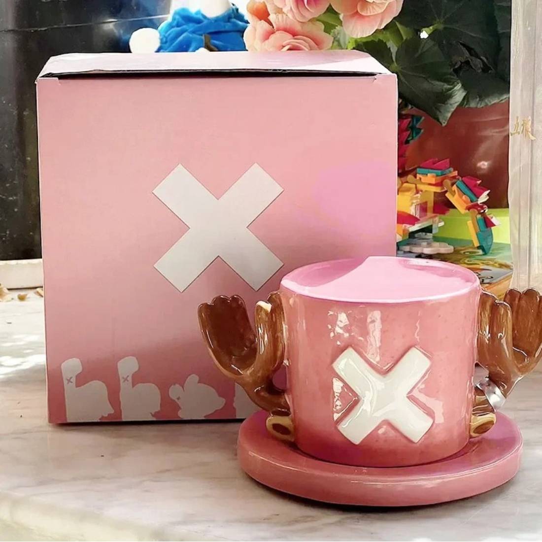 Tony Tony Chopper Hat Shaped Ceramic Mug - كأس Tony Tony Chopper Hat Shaped Ceramic Mug - كأس