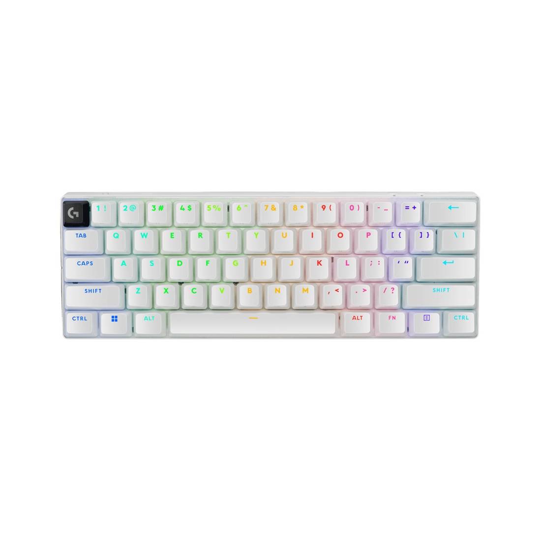 Logitech G PRO X 60 Light Speed Wireless Gaming Keyboard - White - لوحة مفاتيح - Store 974 | ستور ٩٧٤