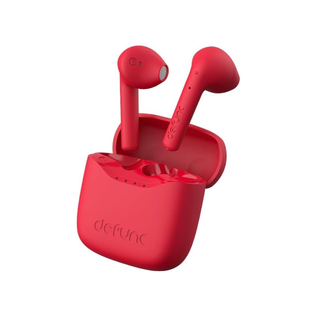 Defunc True Lite Wireless Earbuds - Red - سماعات - Store 974 | ستور ٩٧٤