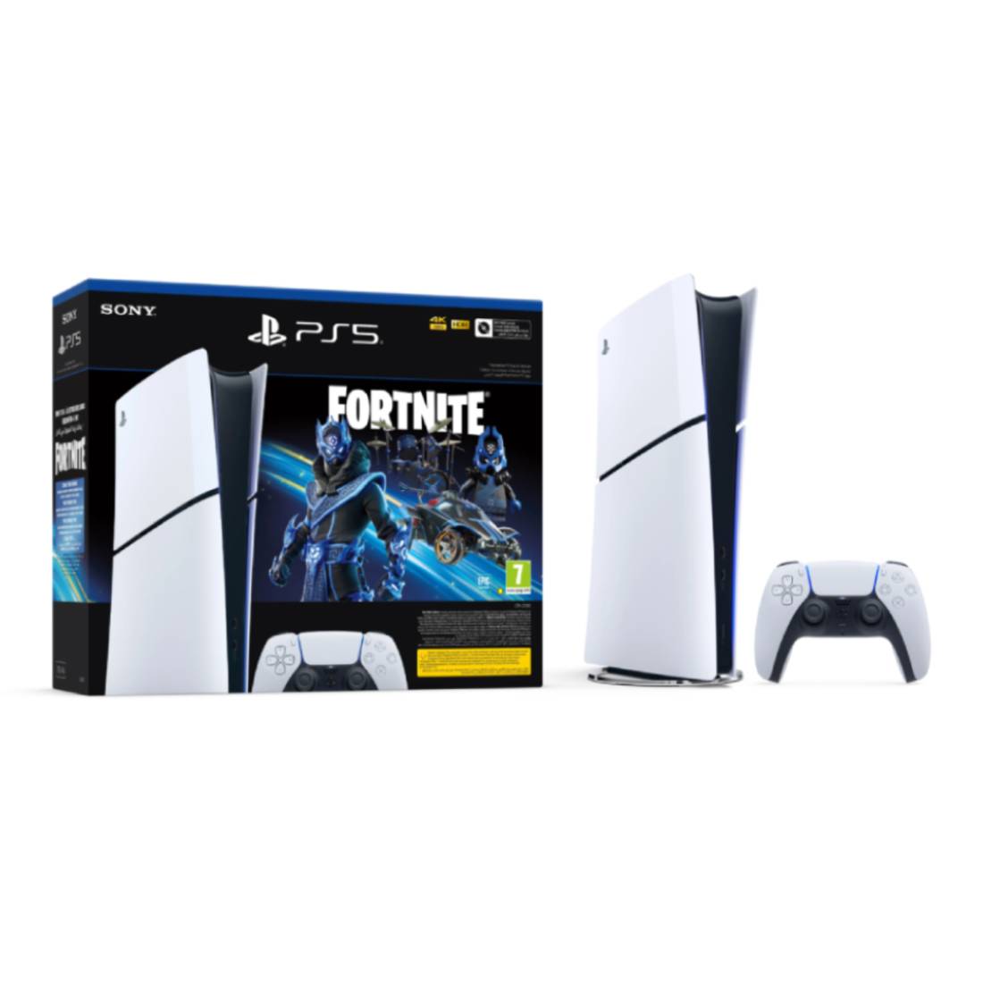 Sony PlayStation 5 Digital Edition Fortnite Bundle - جهاز ألعاب - Store 974 | ستور ٩٧٤