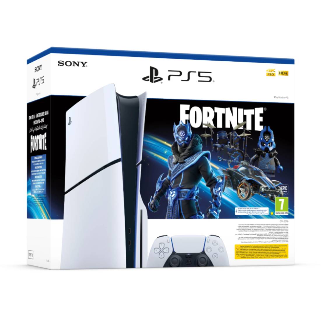 Sony PlayStation 5 Disc Edition Fortnite Bundle - جهاز ألعاب - Store 974 | ستور ٩٧٤