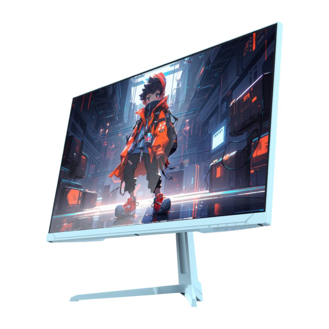 Epic Gamers CG24DFI 24'' 200Hz RGB Gaming Monitor - Blue - شاشة - Store 974 | ستور ٩٧٤