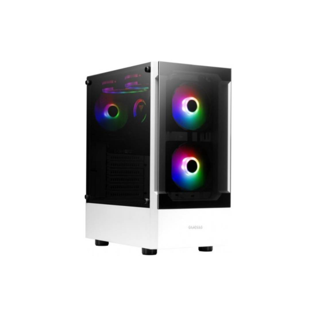 Gamdias Talos E3 WH Mid-Tower Tempered Glass ATX Case - White - صندوق Gamdias Talos E3 WH Mid-Tower Tempered Glass ATX Case - White - صندوق