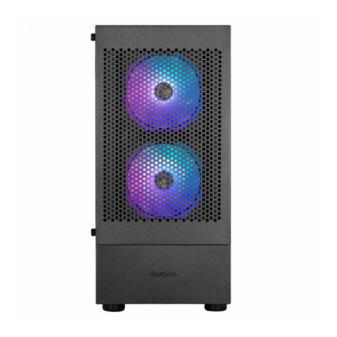 Gamdias Talos E3 Mesh Mid - Tower Tempered Glass ATX Case - Black - صندوق - Store 974 | ستور ٩٧٤