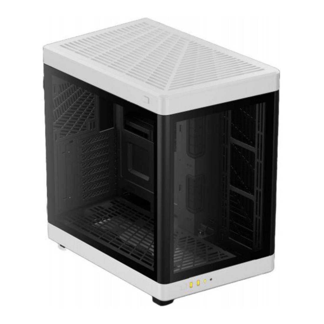 Gamdias Neso P1 Full - Tower Tempered Glass ATX Case - Black/White - صندوق - Store 974 | ستور ٩٧٤