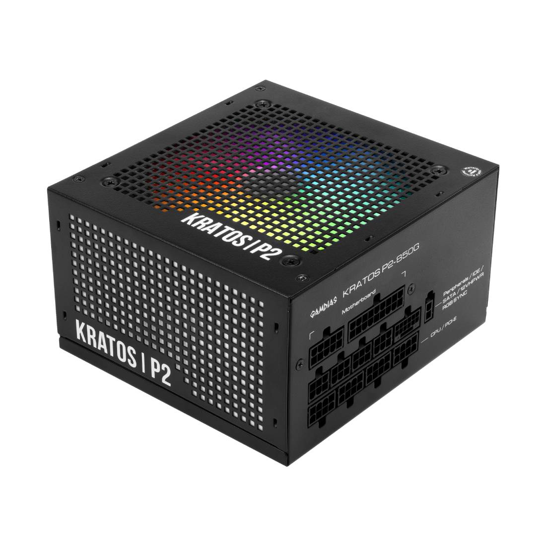 Gamdias Kratos P2 - 850G ATX 850W Gen5 Fully Modular Power Supply - Black - مزود الطاقة - Store 974 | ستور ٩٧٤