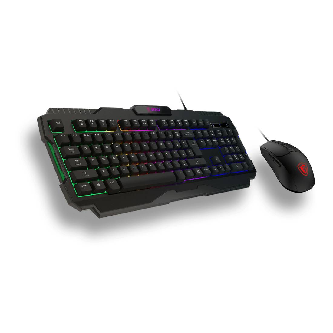 MSI Forge GK100 Combo Mechanical Gaming Keyboard (AR) and Mouse - لوحة مفاتيح وفأرة - Store 974 | ستور ٩٧٤