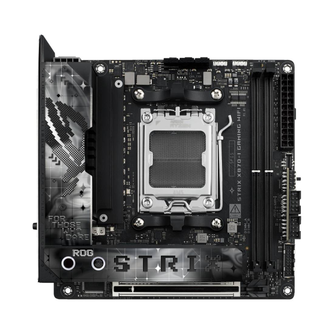 Asus ROG STRIX X870-I Wifi DDR5 AM5 Mini-ITX AMD Gaming Motherboard - اللوحة الأم