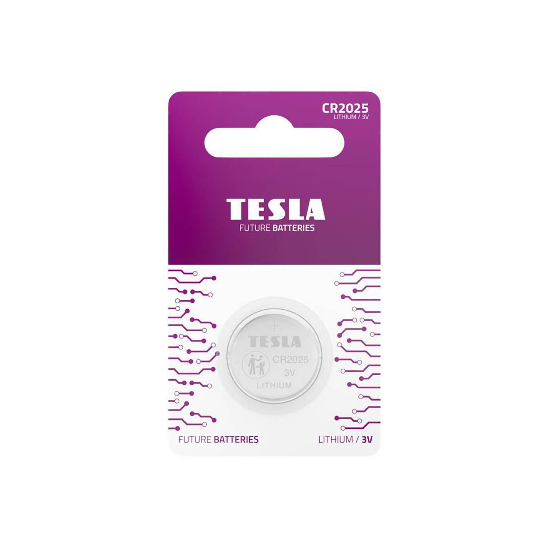Tesla Battery CR 2025 3v Lithium - 1 Piece - بطارية Tesla Battery CR 2025 3v Lithium - 1 Piece - بطارية