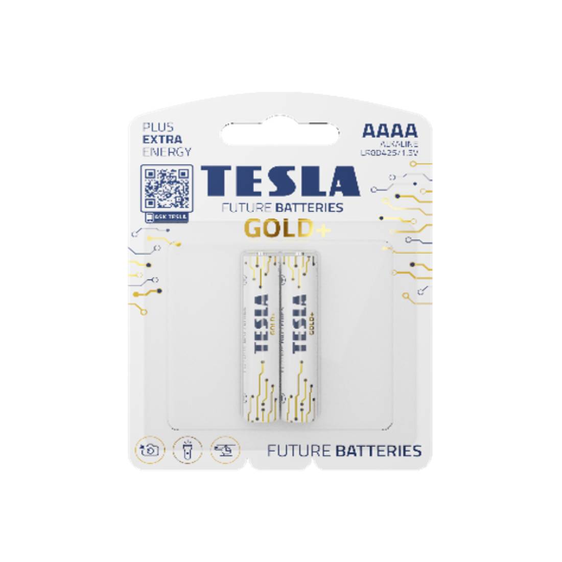 Tesla Battery AAAA Gold+ LR8D425 - 2 Pieces Set - بطارية - Store 974 | ستور ٩٧٤