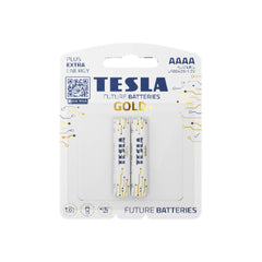 Tesla Battery  AAAA Gold+  LR8D425 - 2 Pieces Set - بطارية