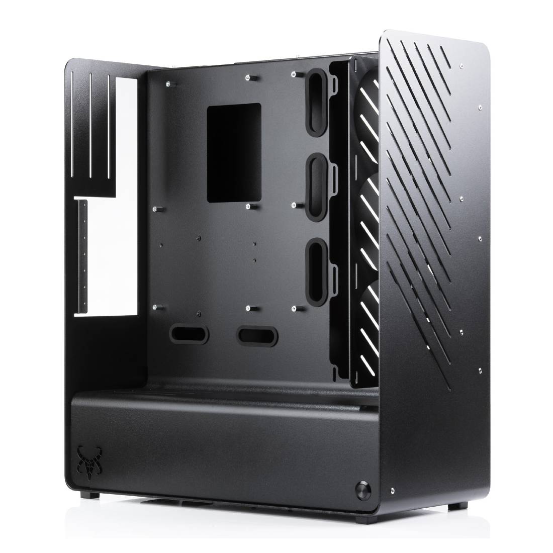 Yuel Beast Lithium - E Gaming Case - Stainless Steel & Black Texture Powdercoat - صندوق - Store 974 | ستور ٩٧٤