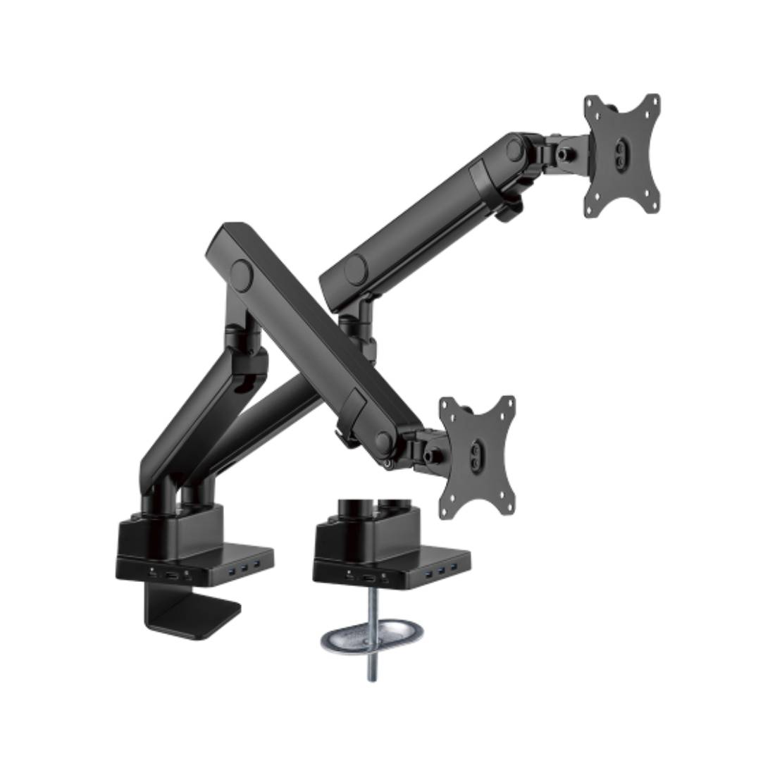 Epic Gamers Stealth Dual Monitor Arms with Docking Station - حامل شاشة