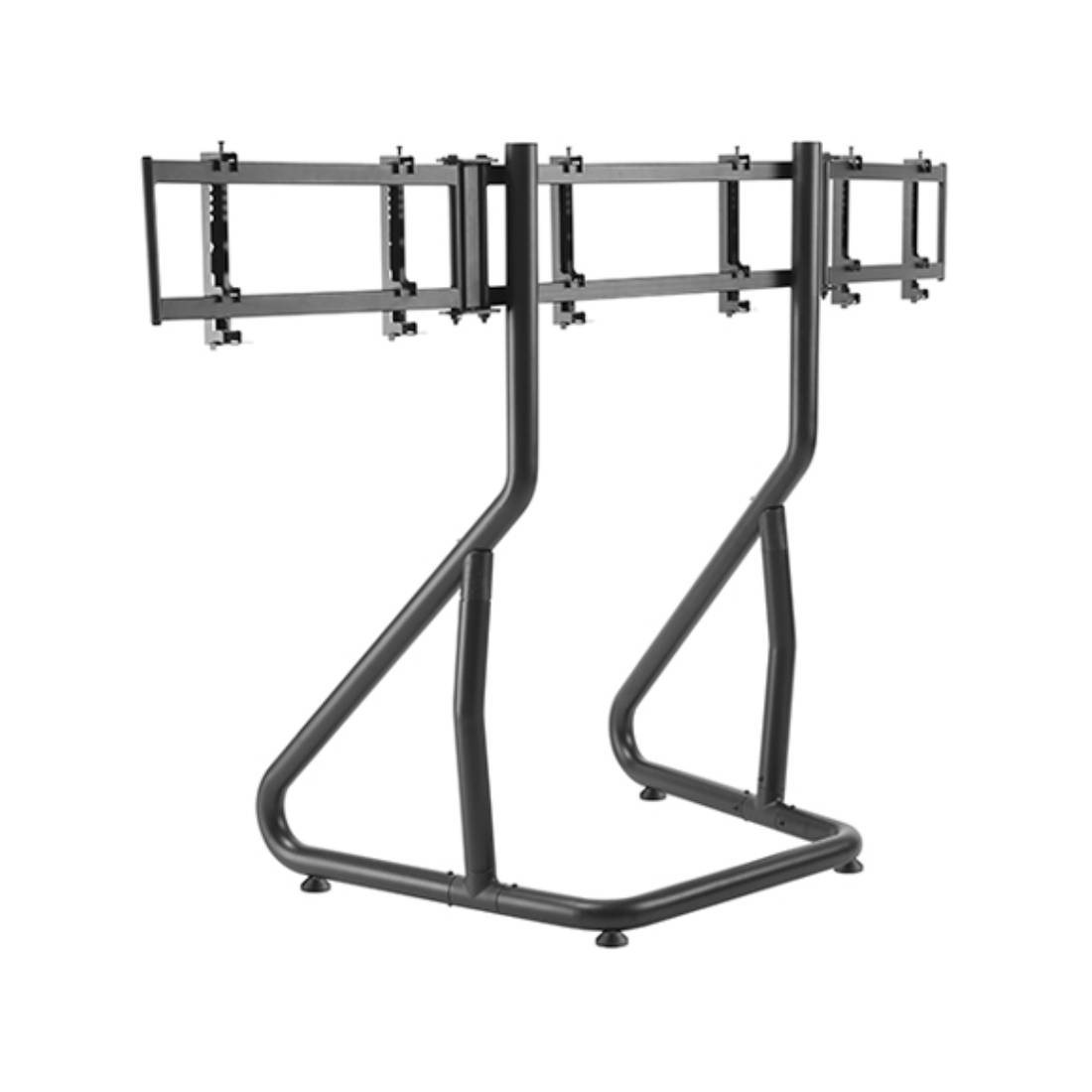 Epic Gamers Triple Monitor Stand - Fine Texture Black - حامل شاشة Epic Gamers Triple Monitor Stand - Fine Texture Black - حامل شاشة