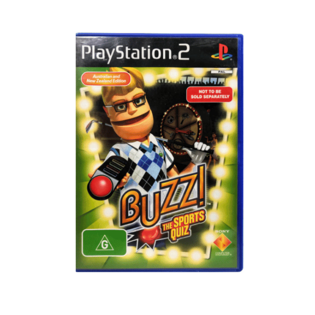 (Pre-Owned) Buzz! Das Sport-Quiz - German Edition - PlayStation 2 - ريترو - Store 974 | ستور ٩٧٤