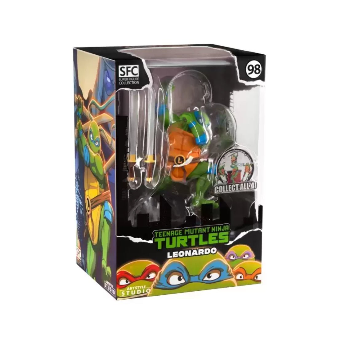 ( Sealed ) ABYstyle SFC TMNT Leonardo 6.7