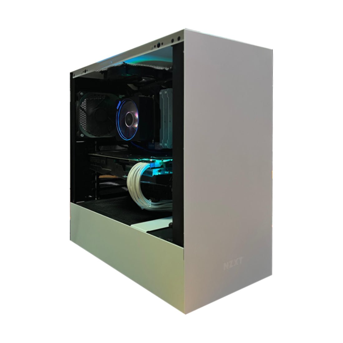 (Pre - Owned) Gaming PC AMD 7 3700X Processor 2060 Super Graphic Card NZXT h510i Case - كمبيوتر مستعمل - Store 974 | ستور ٩٧٤