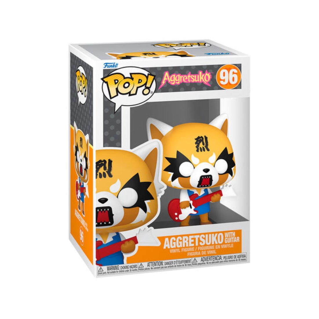 Funko Pop! Sanrio: Aggretsuko with Guitar #96 - دمية Funko Pop! Sanrio: Aggretsuko with Guitar #96 - دمية
