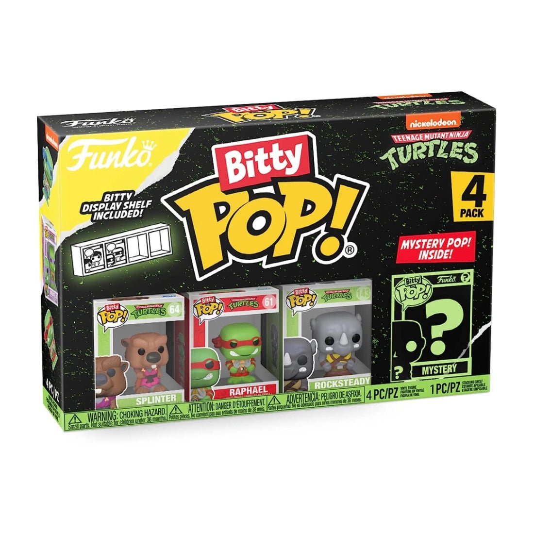 Funko bitty pop! TV: Teenage Mutant Ninja Turtle - Splinter 4pk - Demiة Funko bitty pop! TV: Teenage Mutant Ninja Turtle - Splinter 4pk - Demiة