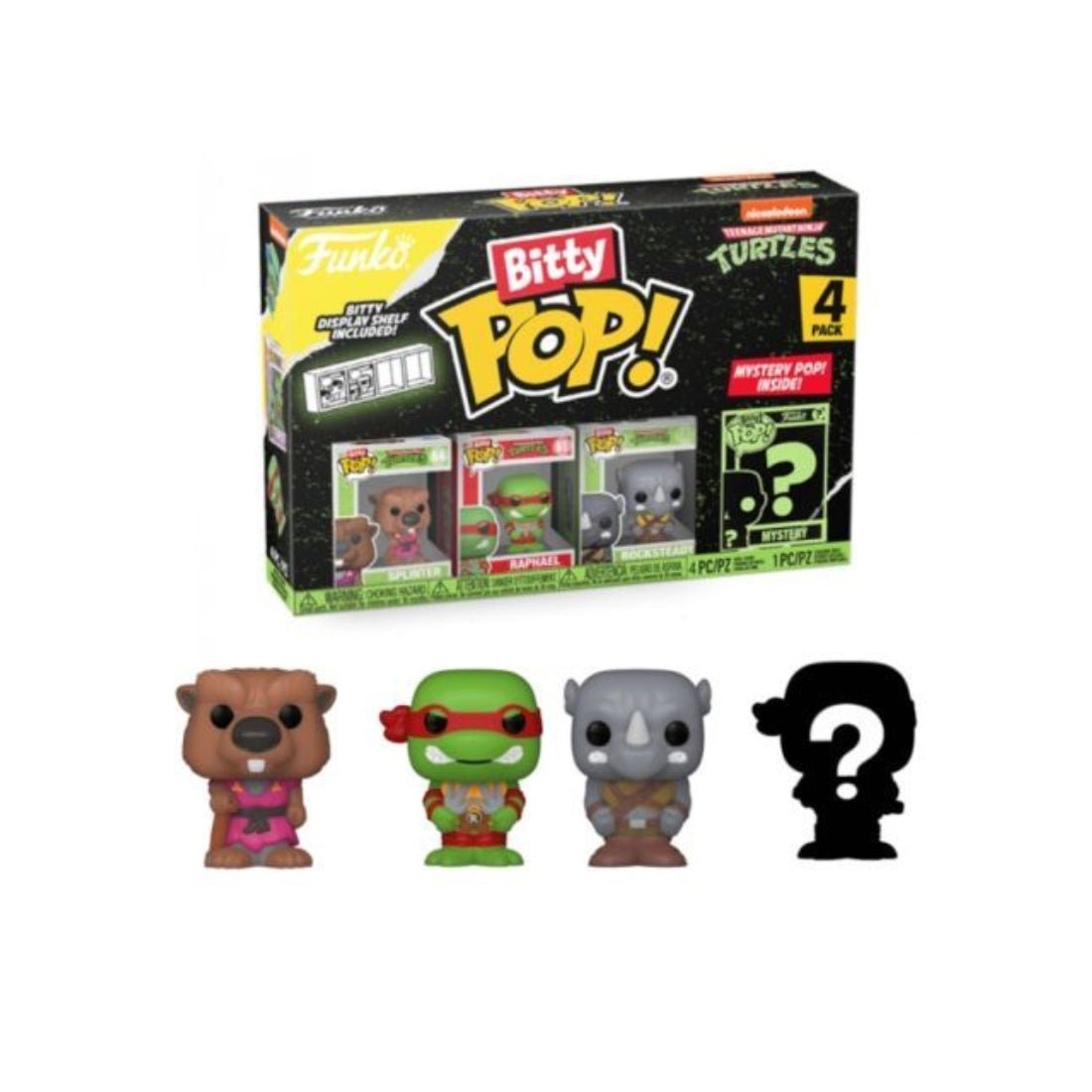 Funko bitty pop! TV: Teenage Mutant Ninja Turtle - Splinter 4pk - Demiة Funko bitty pop! TV: Teenage Mutant Ninja Turtle - Splinter 4pk - Demiة