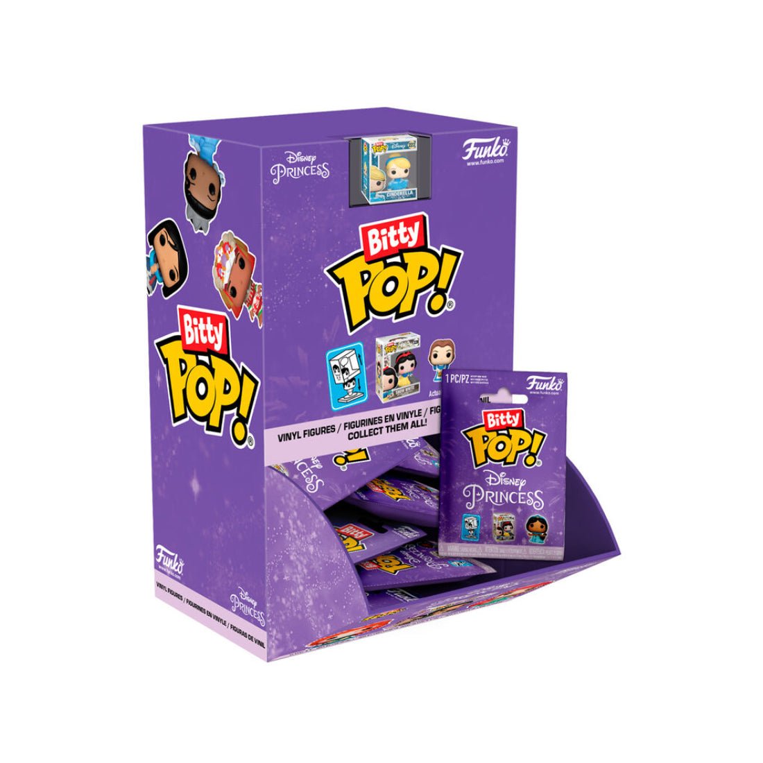 Funko bitty pop! ديزني: الأميرات ديزني الفردي - دسم Funko bitty pop! ديزني: الأميرات ديزني الفردي - دسم