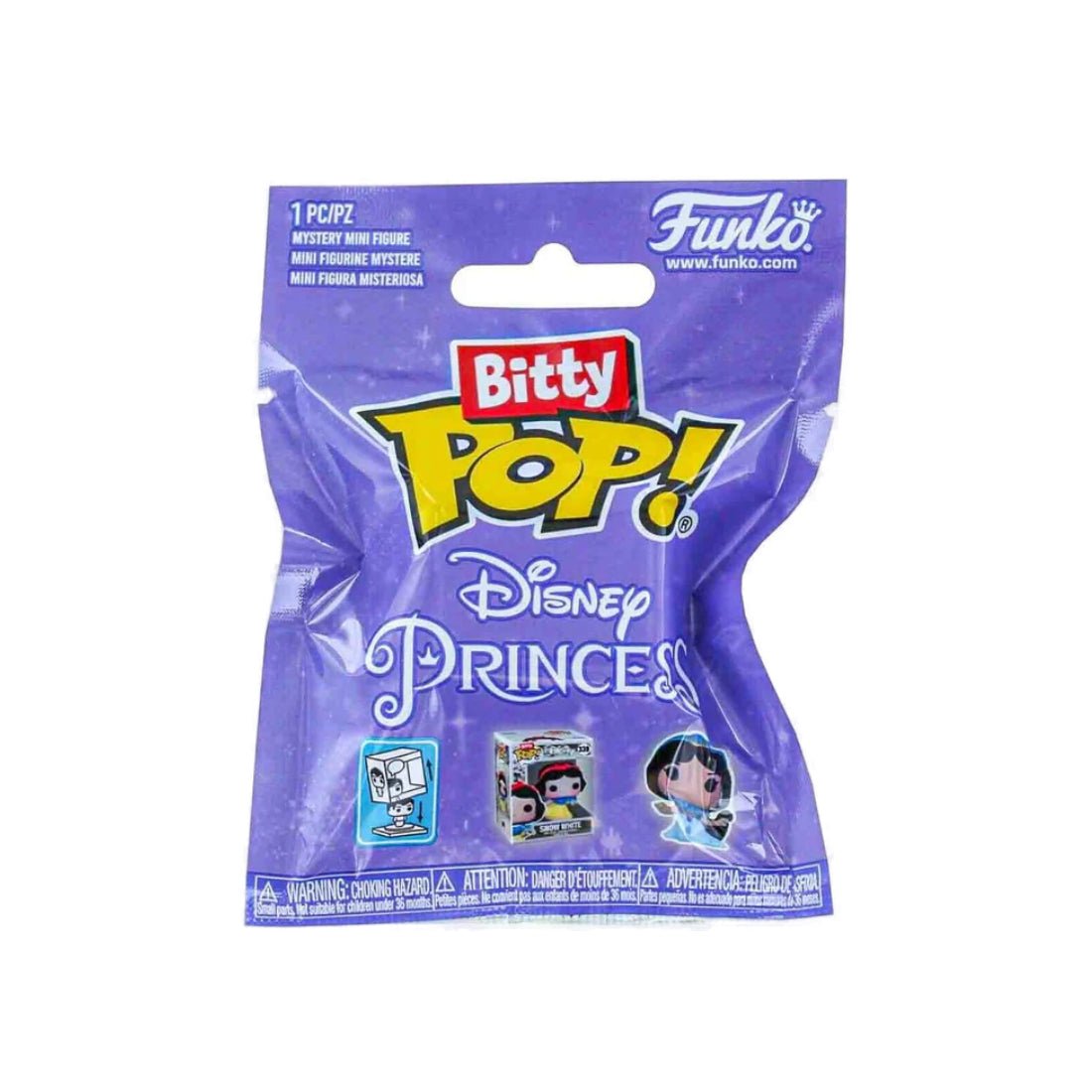 Funko bitty pop! ديزني: الأميرات ديزني الفردي - دسم Funko bitty pop! ديزني: الأميرات ديزني الفردي - دسم