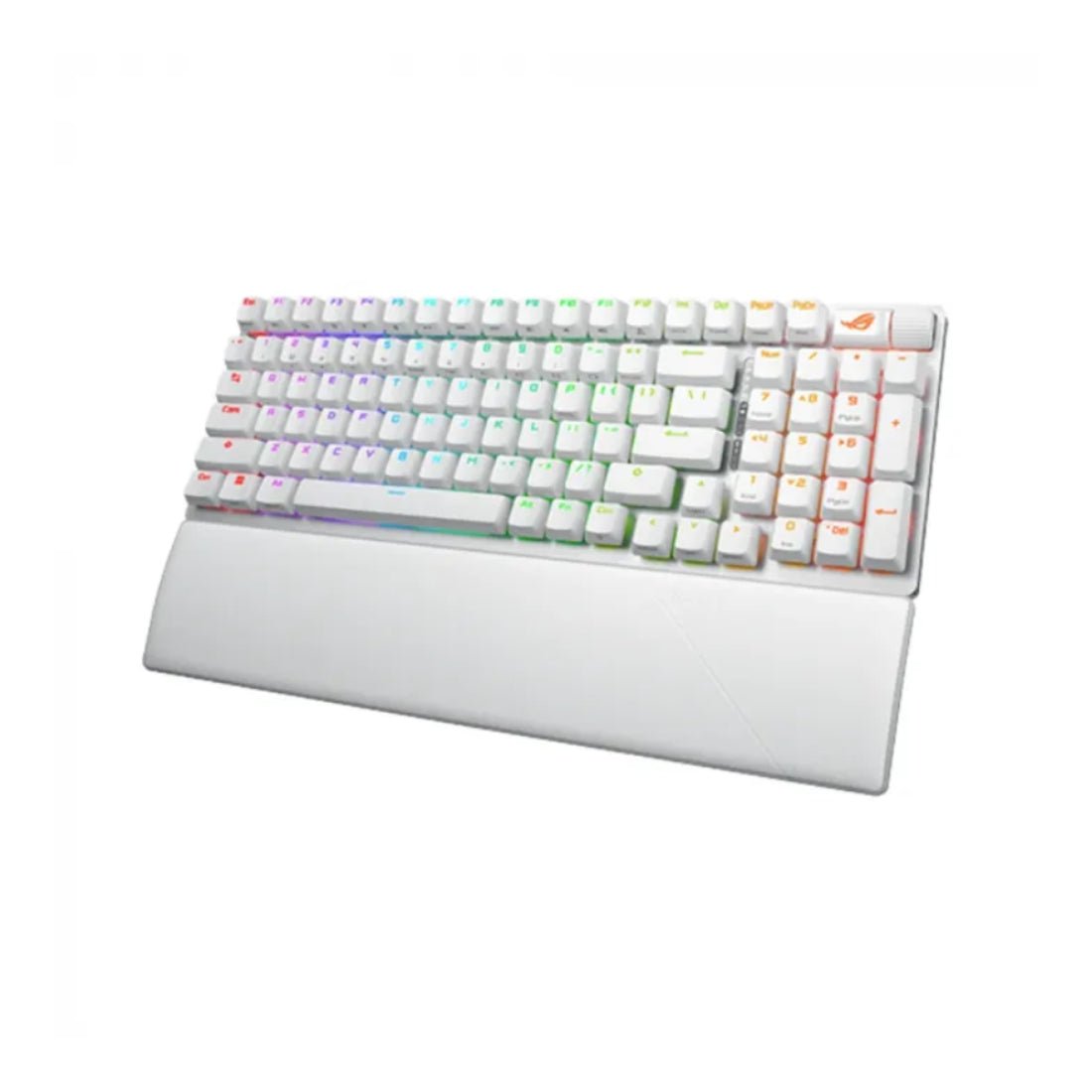 Asus ROG Strix Scope II RX 96% Wireless Gaming Keyboard - White - ﻟﻮﺣﺔ ﻣﻔﺎﺗﻴﺢ - Store 974 | ستور ٩٧٤