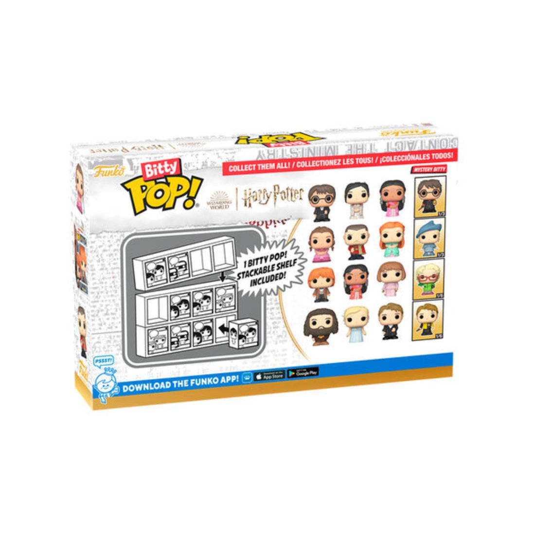 Funko bitty pop! أفلام: هاري بوتر كأس النار - هاجريد 4pk - دسم Funko bitty pop! أفلام: هاري بوتر كأس النار - هاجريد 4pk - دسم