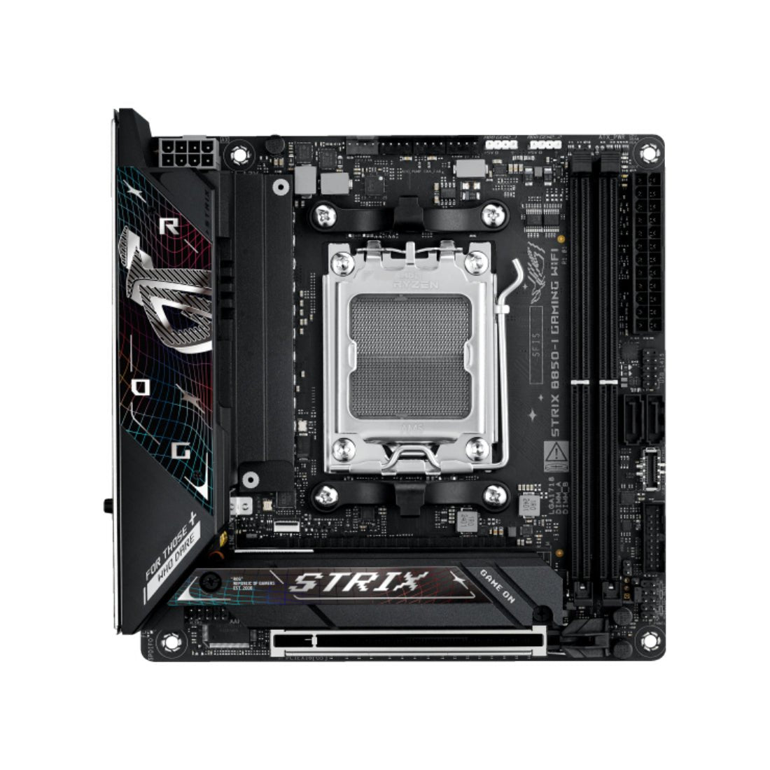 Asus ROG STRIX B850 - I Gaming Wifi DDR5 AMD Mini - ITX Motherboard - اللوحة الأم - Store 974 | ستور ٩٧٤