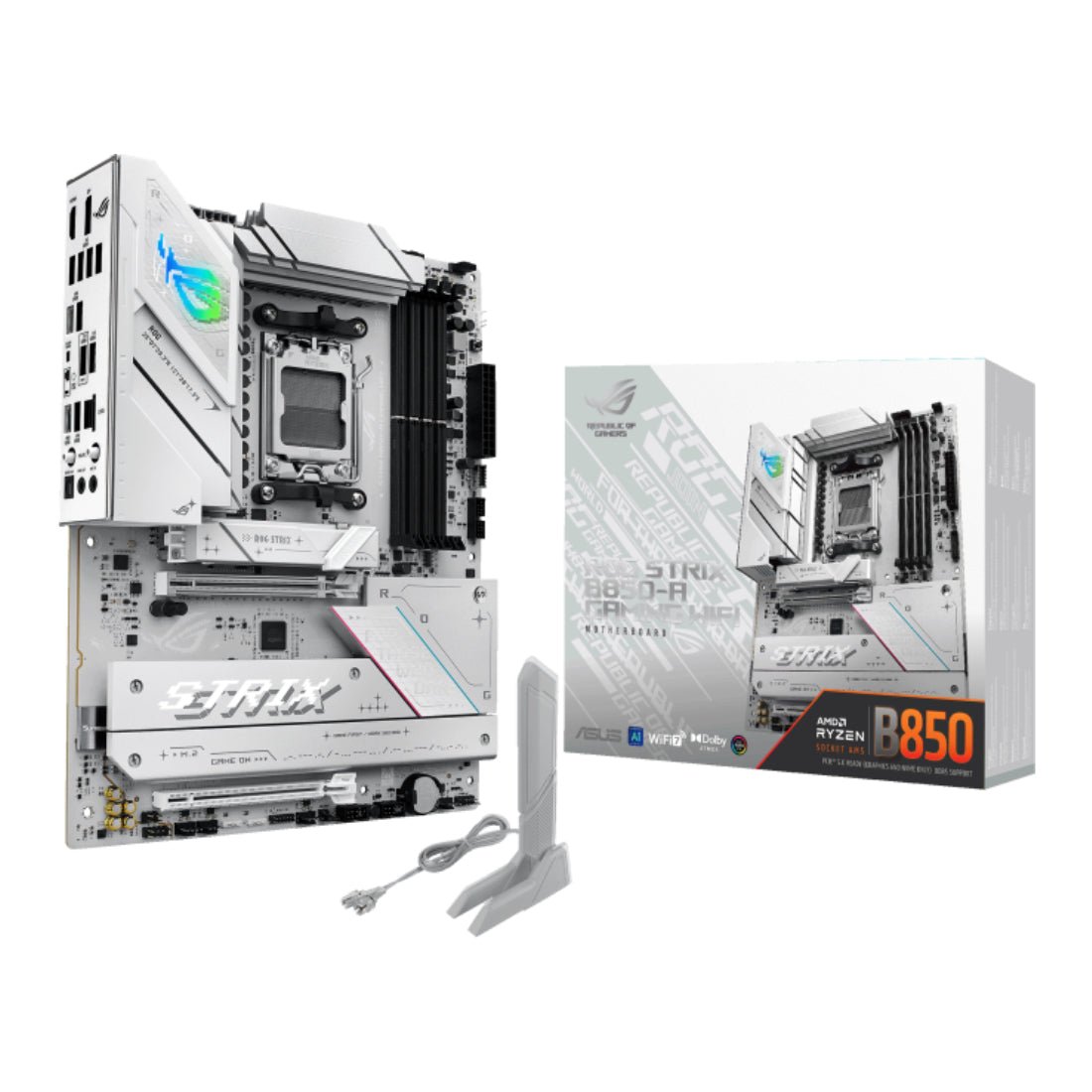 Asus ROG Strix B850 - A Gaming Wifi DDR5 AMD ATX Motherboard - اللوحة الأم - Store 974 | ستور ٩٧٤