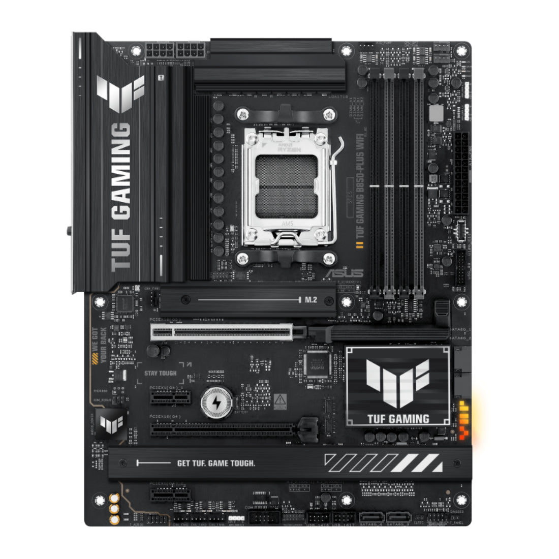 Asus TUF Gaming B850-Plus Wifi DDR5 AMD ATX Motherboard - اللوحة الأم Asus TUF Gaming B850-Plus Wifi DDR5 AMD ATX Motherboard - اللوحة الأم