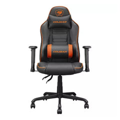 Cougar Fusion S Gaming Chair - Black/Orange - كرسي