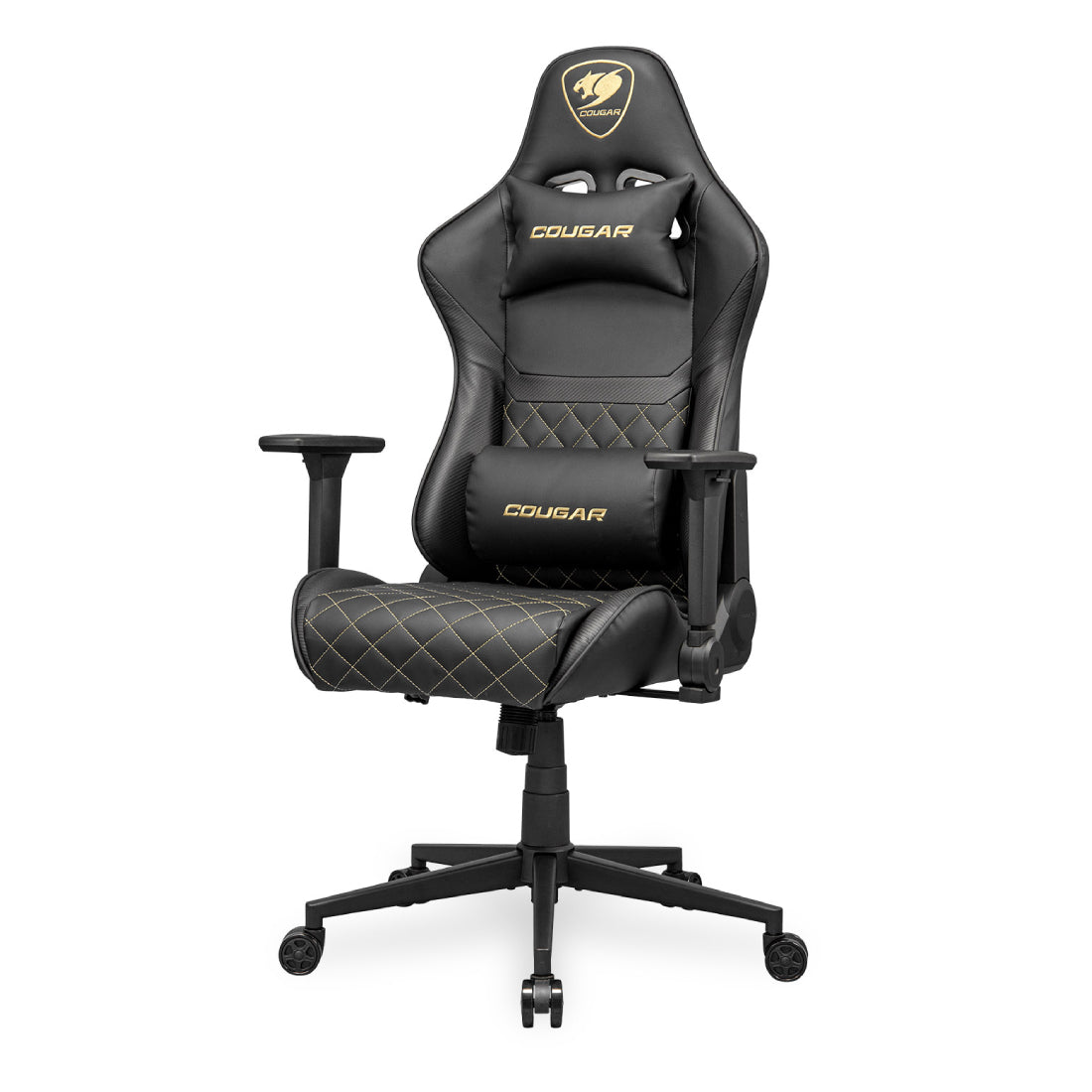 كرسي ألعاب Cougar Armor Evo S - أسود/ذهبي كرسي ألعاب Cougar Armor Evo S - أسود/ذهبي