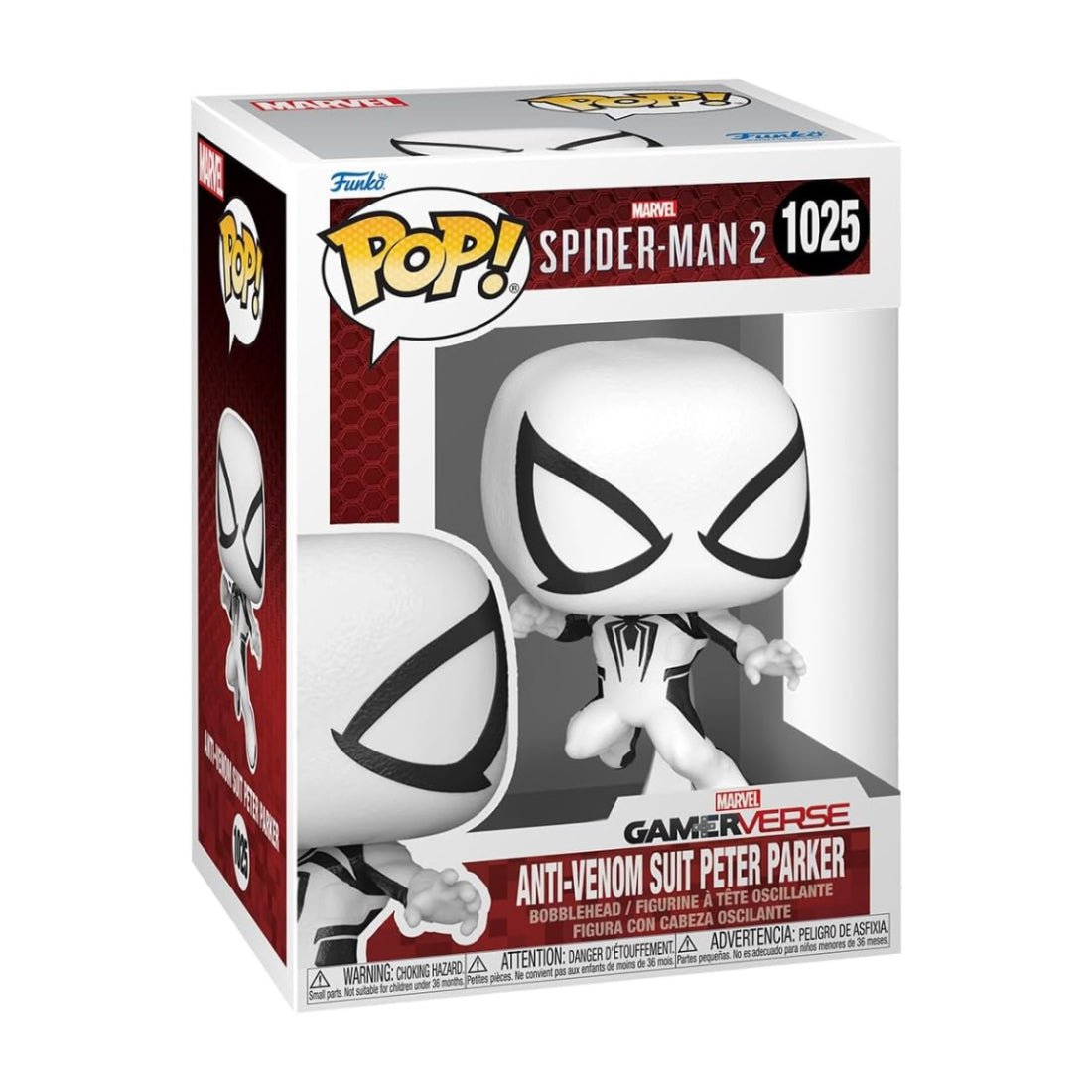 Funko Pop! Games: Spider-Man 2 VG - Anti-Venom Peter #1025 - دمية
