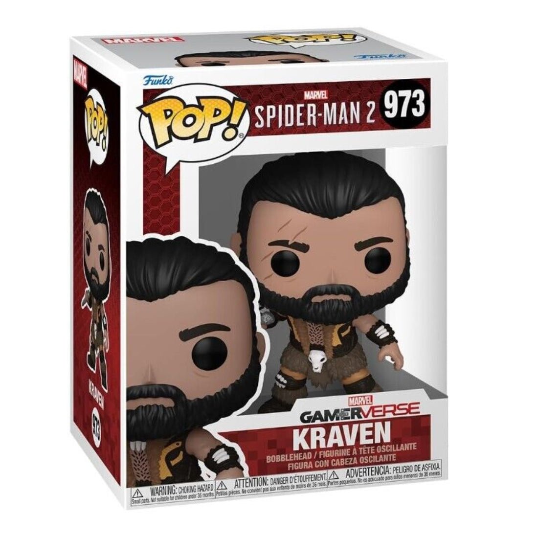 Funko Pop! Marvel: Spider-Man 2 - Kraven #973 - دمية Funko Pop! Marvel: Spider-Man 2 - Kraven #973 - دمية