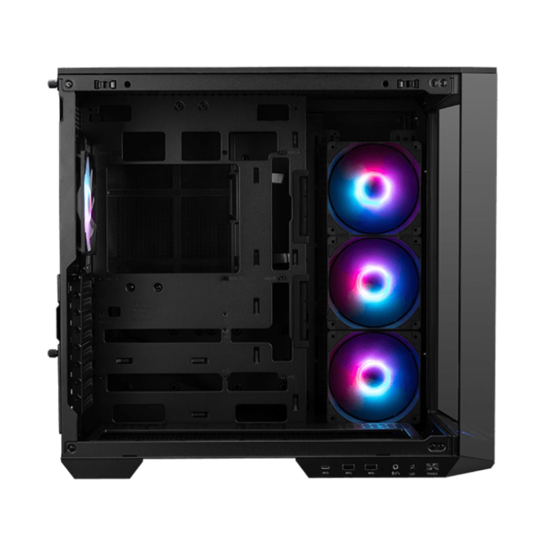 MSI MAG PANO 100R PZ Micro -ATX Glass Mid Mid Case - Black - صnadoق MSI MAG PANO 100R PZ Micro -ATX Glass Mid Mid Case - Black - صnadoق