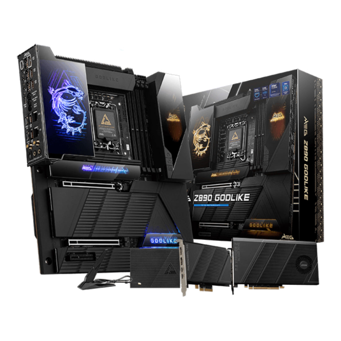 MSI MEG Z890 GODLIKE DDR5 LGA 1851 E-ATX Motherboard - اللوحة الأم - Store 974 | ستور ٩٧٤